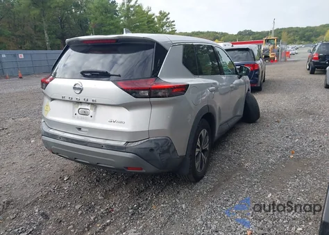 2021 Nissan Rogue Sv Intelligent Awd from USA, damaged, VIN 5N1AT3BBXMC681098